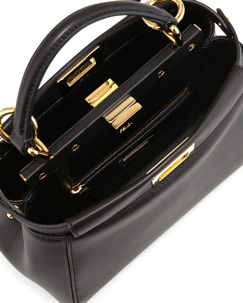 Fendi peekaboo mini satchel